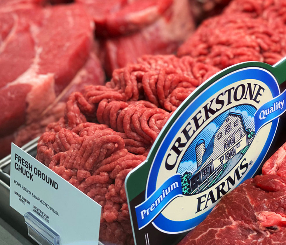 Fresh Ground Chuck from Creekstone Farms for retailers
