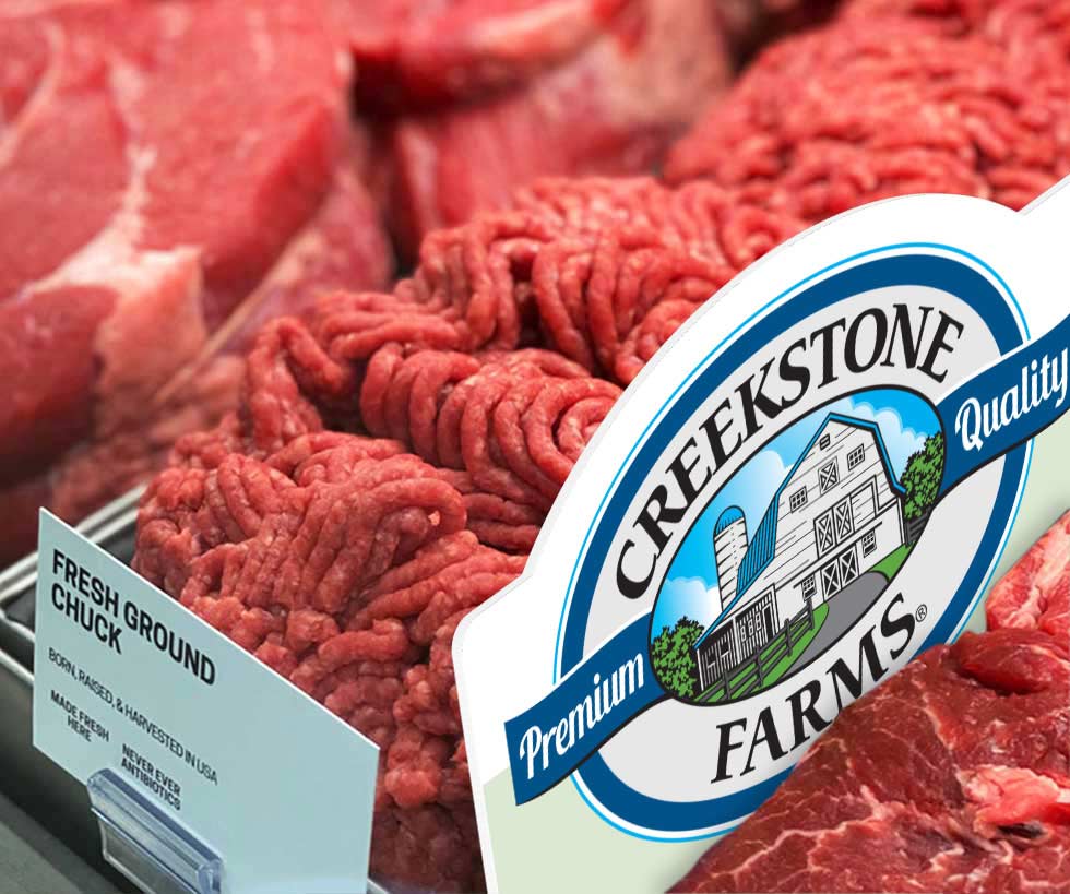 Creekstone Farms fresh ground chuck meat
